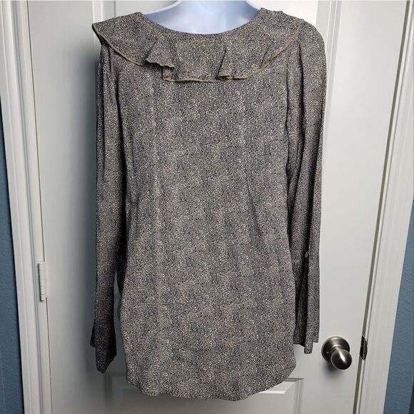 LUCY LOVE Leopard Print Blouse - Picture 6 of 8